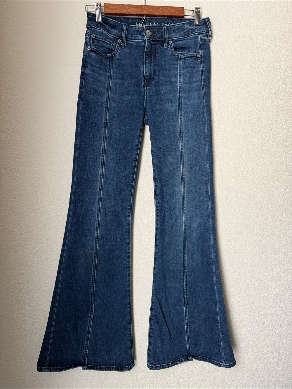 American Eagle Festival Flare Next Level Stretch Jeans Size 4